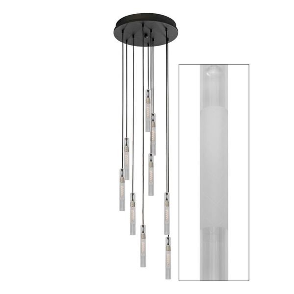 【MARETTI】オランダ・ペンダントライト「ICON」9灯 MATT GLASS(φ600×H1500mm)