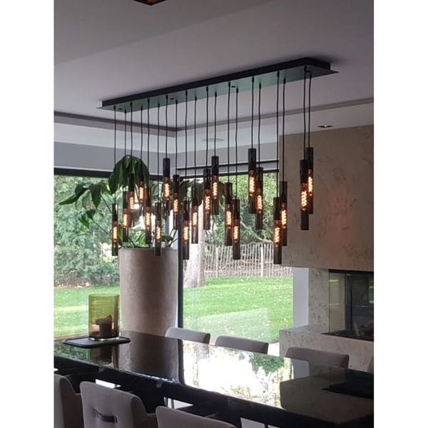 【MARETTI】オランダ・ペンダントライト「ICON」9灯 MATT GLASS(φ600×H1500mm)