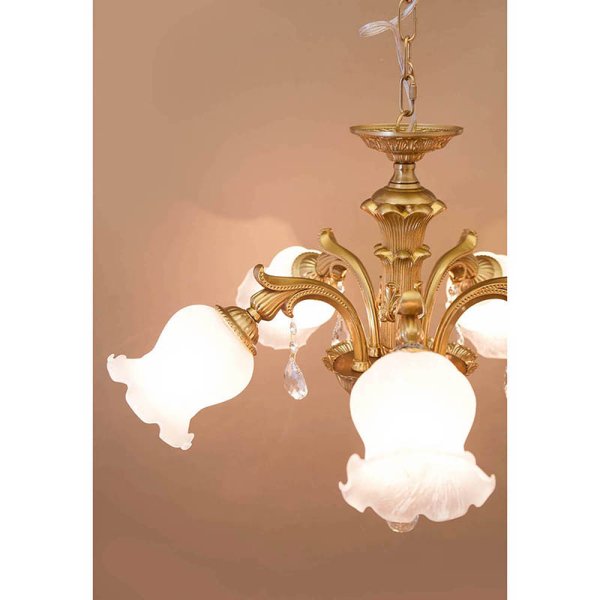 シャンデリア グレースII 5灯 コッパー YG18207-II-5P-CO 