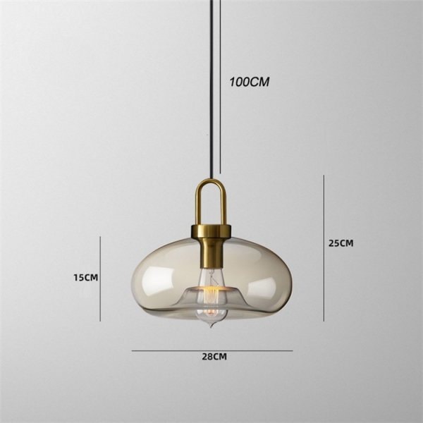 Y2K クロームメタル シルバー ボールライト 3灯 ペンダントランプ Y2K