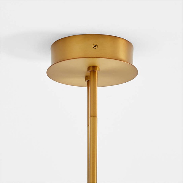 アメリカ・デザイン照明　モダンペンダントライト「Beau」Brass・1灯（W1133mm）