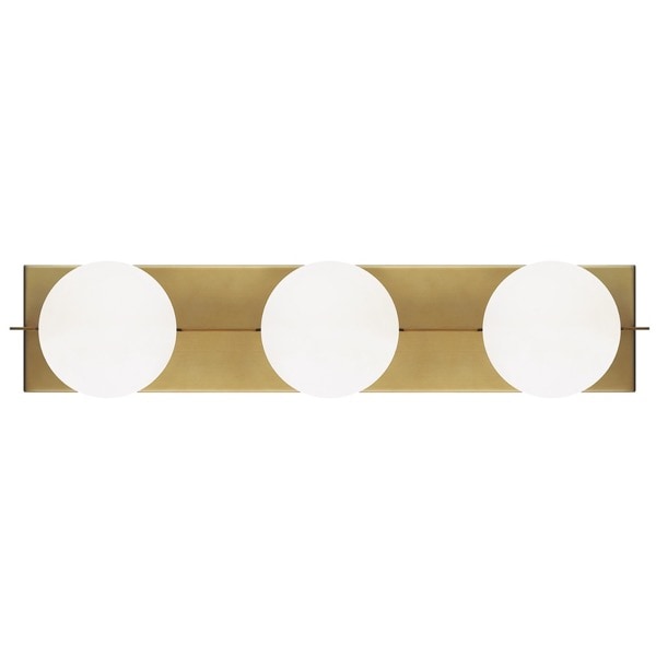 【TECH LIGHTING】アメリカ・ウォールライト「Orbel 3-Light Bath」ゴールド(W610×D173×H127mm)