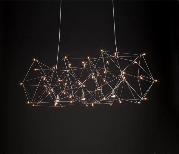 Quality】LEDワイヤーデザイン照明（H400×W1200mm） | EL JEWEL