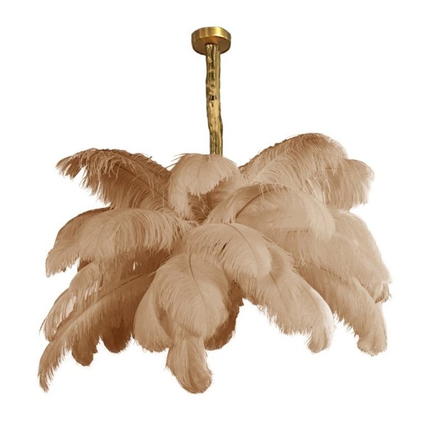 【Richmond Interiors】オランダ・インテリア照明「Anisha」5灯　カーキ（W1000×D1000×H400mm）