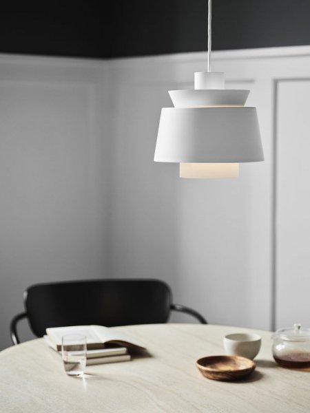【&Tradition】デンマーク・北欧デザイン照明「Utzon JU1 pendant」ペンダントライト ホワイト(Φ220×H230mm)