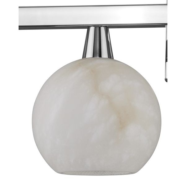 【CURREY】アメリカ・ウォールライト「Bombelles」4灯 シルバー (W966×D204×H248mm)