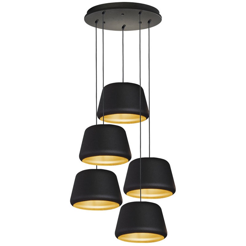 【MARETTI】オランダ・シーリングペンダントライト 5灯「Hala Tommy」（φ400×H2000mm）