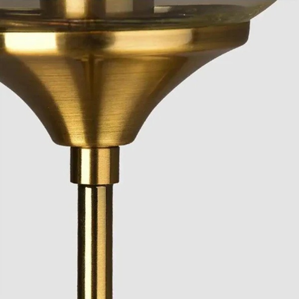 【hugbel】ウォールライト「Amber Shere」1灯・ゴールド（φ150×D180×H590mm）