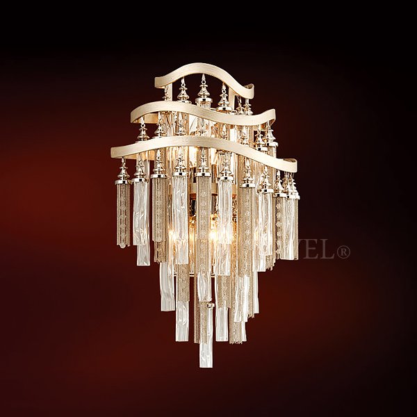 【CORBETT】アメリカ・デザイン照明ブラケットライト「Chimera」2灯 (W318×D153×H445mm)