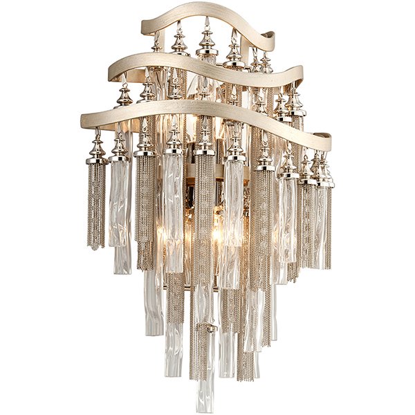 【CORBETT】アメリカ・デザイン照明ブラケットライト「Chimera」2灯 (W318×D153×H445mm)