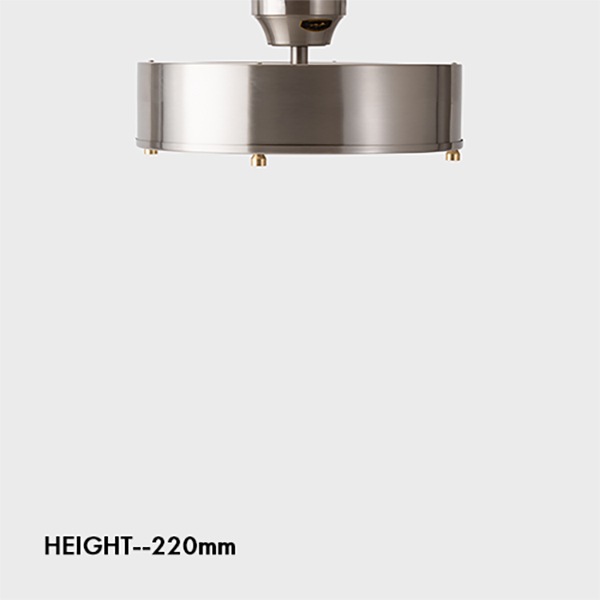 【HERMOSA】ニール シーリングランプ「NEIL CEILING LAMP」ブラック（W455×H220mm）