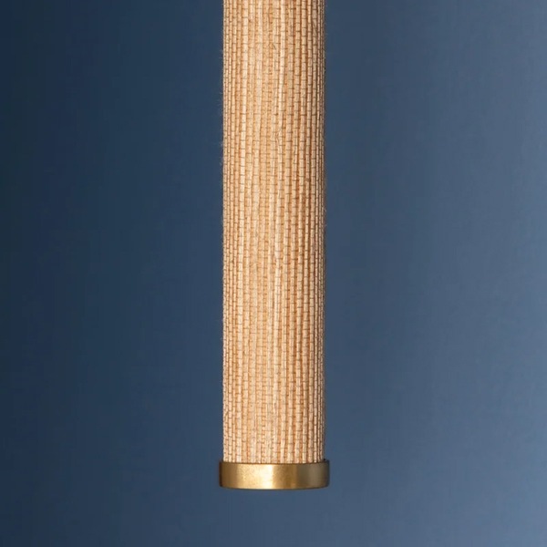 【HUDSON VALLEY】アメリカ・デザイン照明ウォールライト「Lindenwood」1灯・ナチュラル（W172×H559mm）