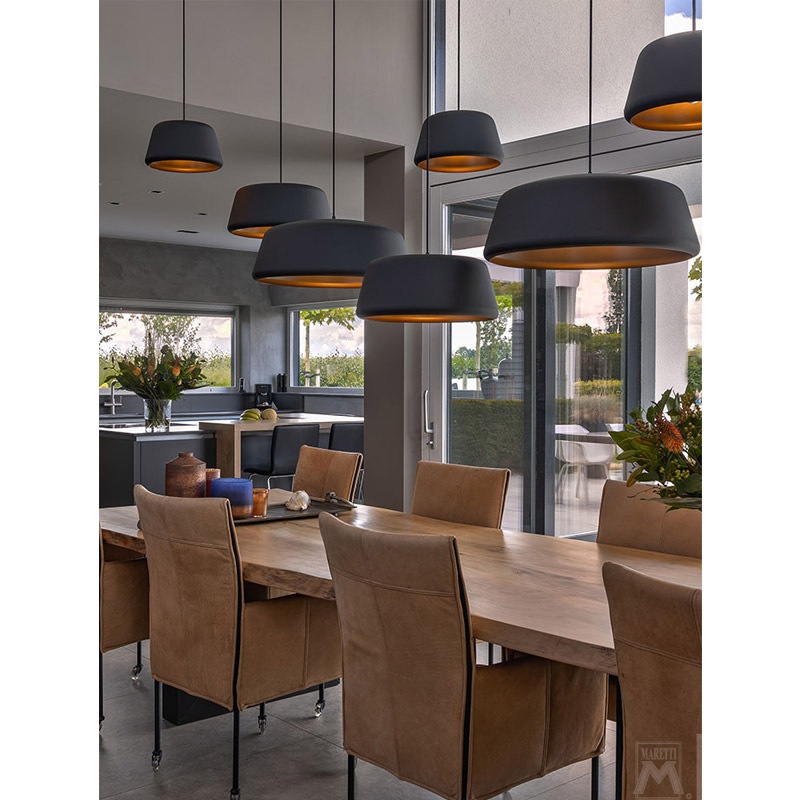 【MARETTI】オランダ・シーリングペンダントライト 3灯「Hala Tommy」（φ250×H2000mm）