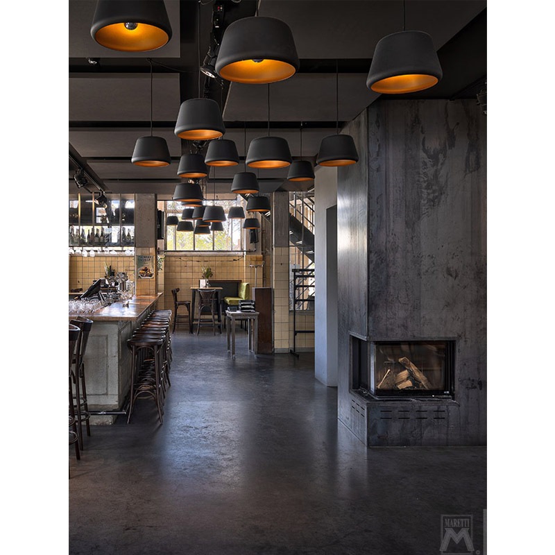 【MARETTI】オランダ・シーリングペンダントライト 3灯「Hala Tommy」（φ250×H2000mm）