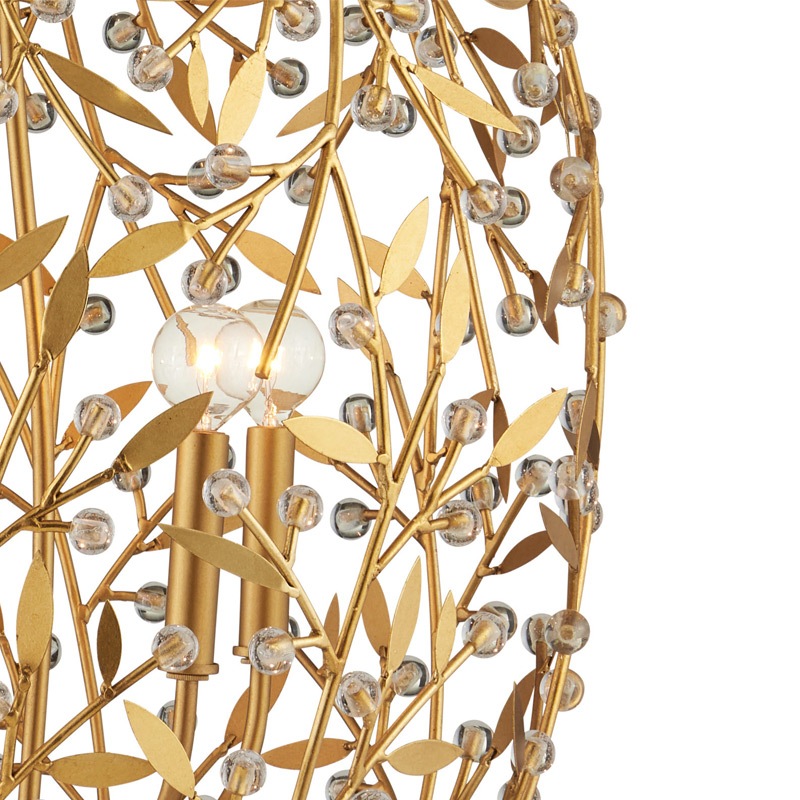 CURREY】アメリカ・デザイン照明 シャンデリア 4灯「Secret Garden