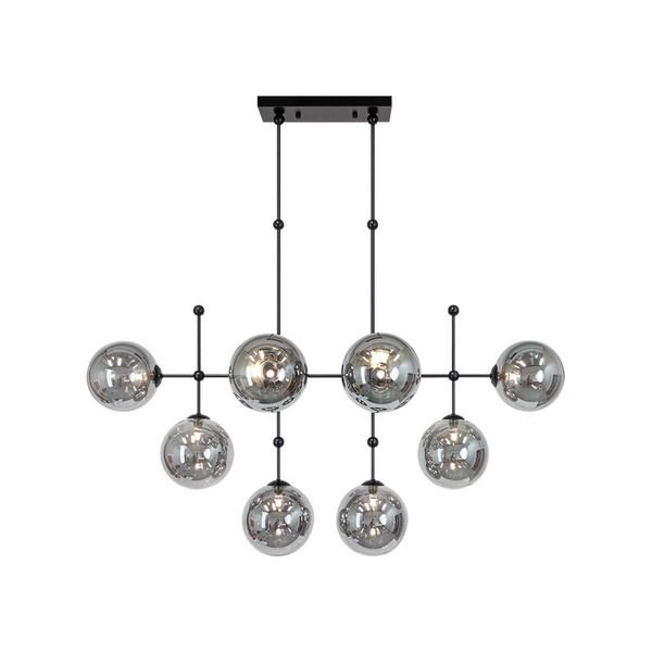 【MARETTI】オランダ・ペンダントライト「STELLAR」10灯  BLACK（W1195×D628×H625mm）