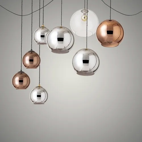 【HERMOSA】ペンダントライト「ACE LAMP・S」1灯・COPPER(W200×H180mm)