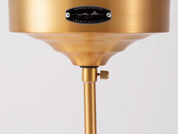 【HERMOSA】ペンダントライト「MOON CROSS」4灯・ゴールド（W650×H540-700mm）