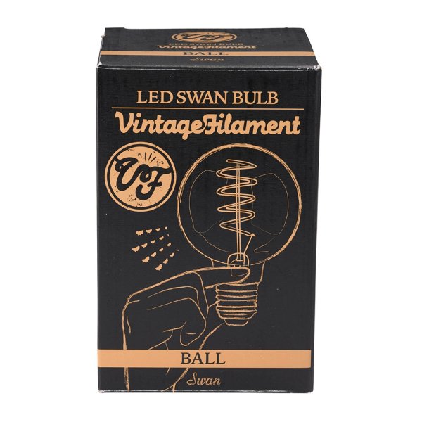 国内メーカー】【LED SWAN BULB】LED電球「VF BALL」 口金E26 4W (調光