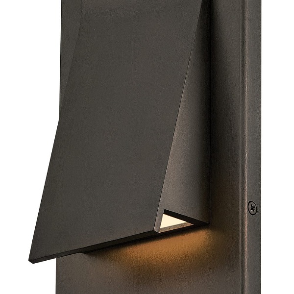 【HINKLEY】LEDアウトドア・ウォールライト「Fold」(L70×W153×H407mm)