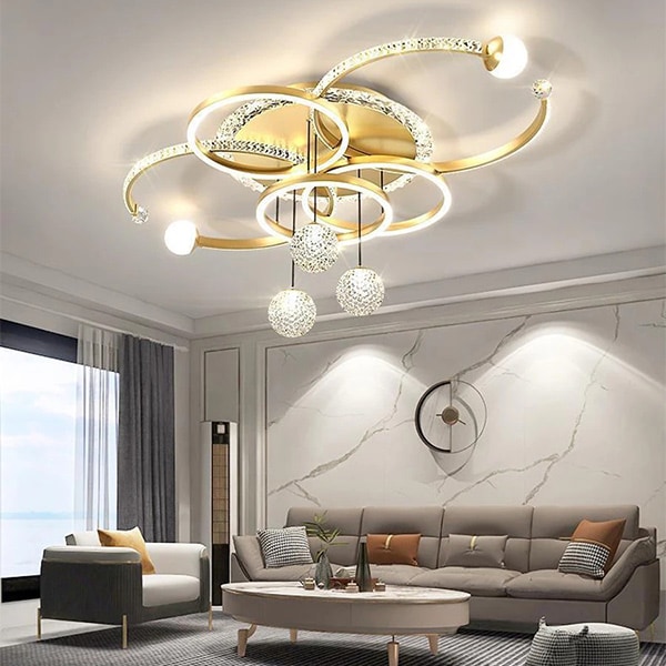 リーズナブル】デザイン照明 モダンシーリングライト ブラック