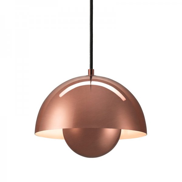 【&Tradition】デンマーク・北欧デザイン照明「Flowerpot VP1 pendant」ペンダントライト ポリッシュドコッパー(Φ230×H160mm)