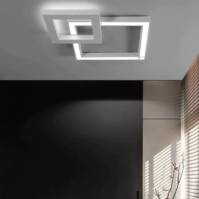 LUNA】アメリカ・デザイン照明 LEDシーリングライト ホワイト（W630