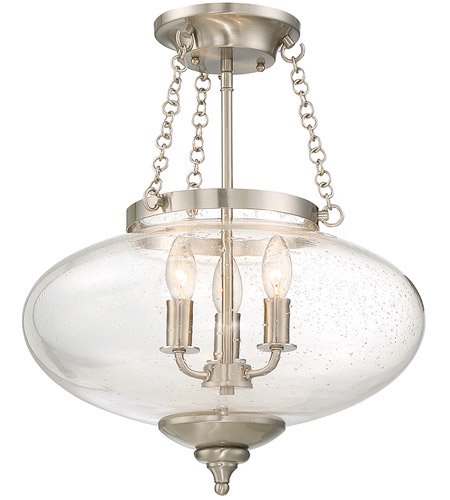 【SAVOY house】アメリカ・ デザインシーリングライト 3灯（W400×H480×D400mm）