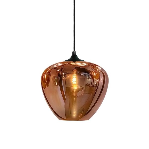 【MARETTI】オランダ・シェードペンダントライト「TULIP」1灯  COPPER（φ300×H250mm）