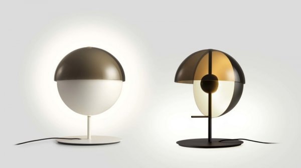 【Marset】「Theia M table lamp, black」テーブルランプ ブラック(Φ320×H435mm)