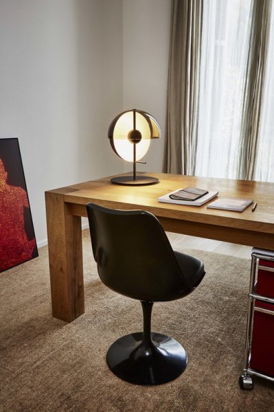 【Marset】「Theia M table lamp, black」テーブルランプ ブラック(Φ320×H435mm)