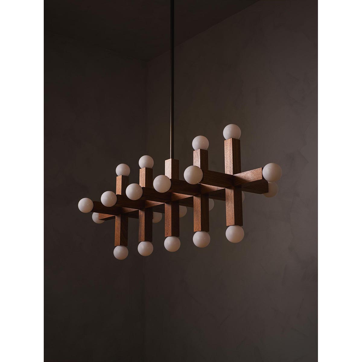 【ALLIED MAKER】 アメリカ・インテリア照明「Union 5」ペンダントライト 21灯 カスタムカラー (W508×D1321×H508mm)