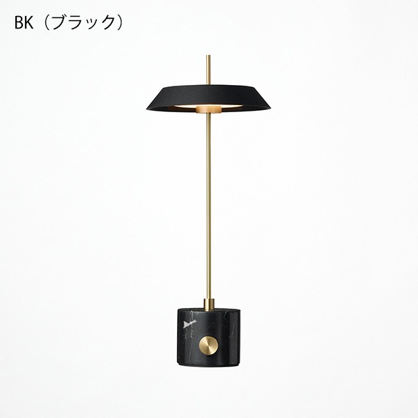 イノセンスLEDテーブルランプ L「Innocence LED-table lamp (L)」ブラック／グレージュ／ホワイト（φ170×H420mm）