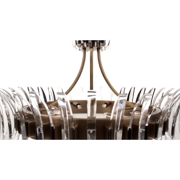 【CURREY】アメリカ・「COQUETTE CHANDELIER」 8灯 (W760×H510mm)