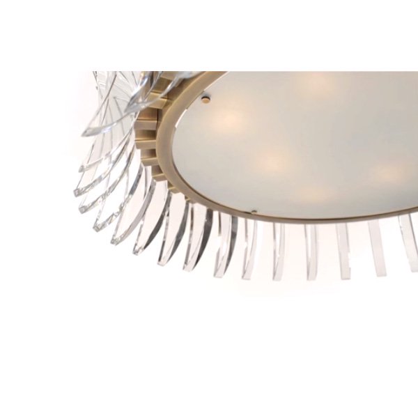 【CURREY】アメリカ・「COQUETTE CHANDELIER」 8灯 (W760×H510mm)