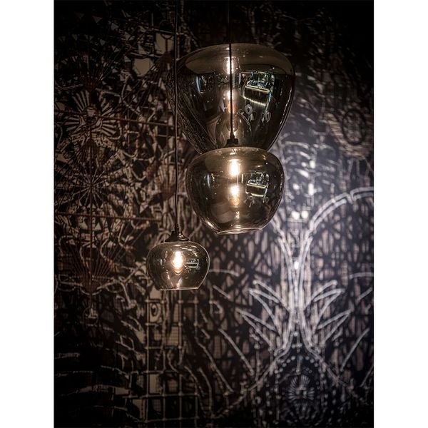 【MARETTI】オランダ・シェードペンダントライト「TULIP」1灯  COGNAC（φ300×H250mm）