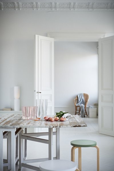 Iittala】「Lantern lamp 600 mm, white」テーブルランプ ホワイト