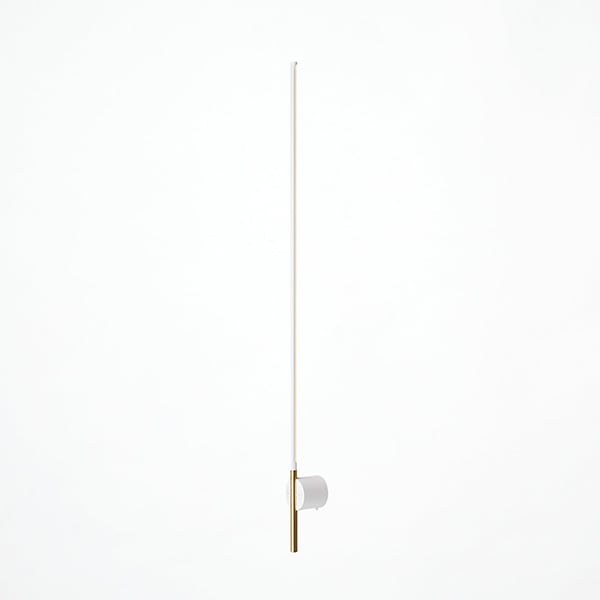 ビジョンLEDロングウォールランプ「Vision LED-long wall lamp」ブラック／ホワイト（H1200×D70mm）