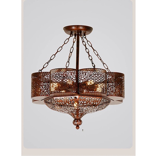 アンティーク　ブロンズ 8灯 シャンデリア アンティークブロンズ 8灯 シャンデリア