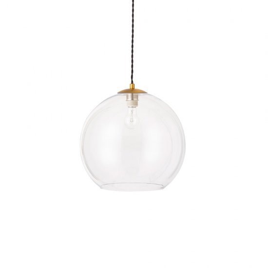 【HERMOSA】ペンダントライト「ACE LAMP・L」1灯・CLEAR（W350×H310mm）