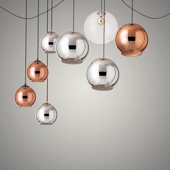 【HERMOSA】ペンダントライト「ACE LAMP・L」1灯・CLEAR（W350×H310mm）