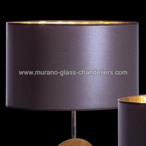 【MURANO GLASS CHANDELIERS】イタリア・ヴェネチアンガラステーブルライト1灯「CANUTI」(Large)（W450×H880mm）