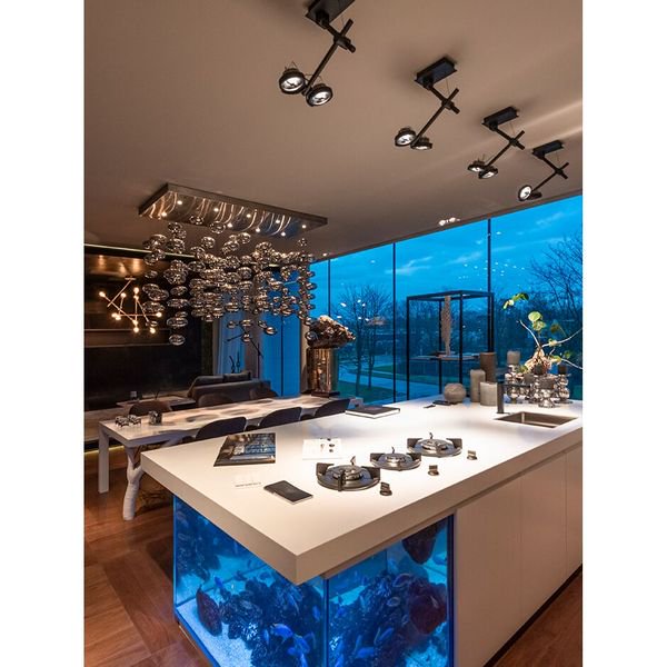 【MARETTI】オランダ・デザイン照明「HUMBLE」2灯 BLACK（H160-600mm）