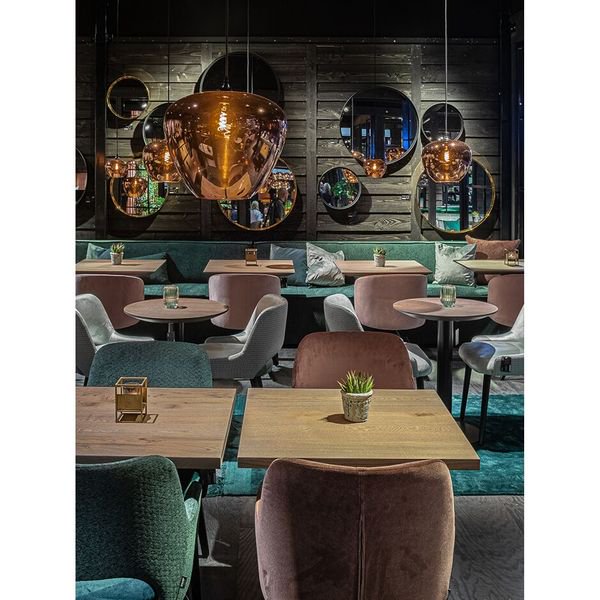 【MARETTI】オランダ・シェードペンダントライト「TULIP」1灯 COPPER(φ400×H345mm)