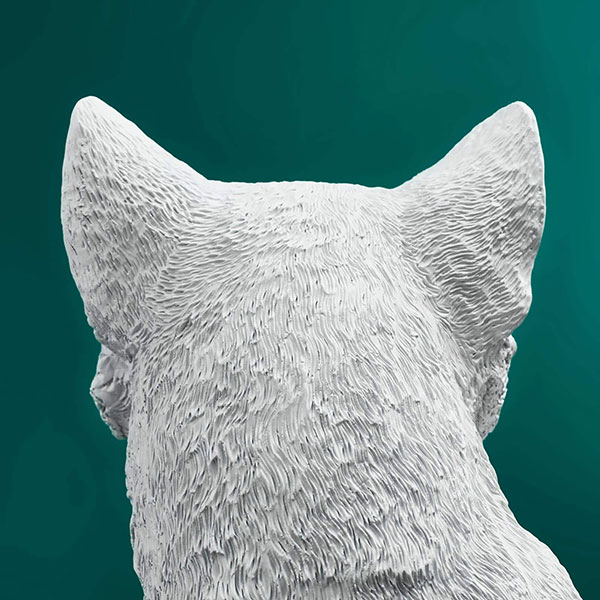 【ホワイト2台在庫有！】【在庫限り】【ドイツ・WERNER VOβ】キャットテーブルライト ブラック／ホワイト（W293×D260×H445ｍm）