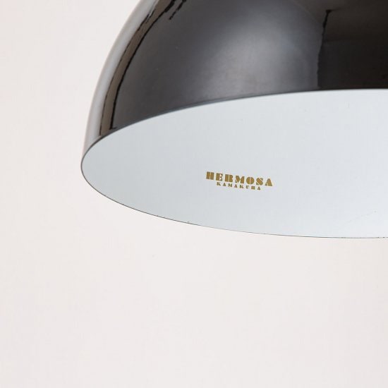 【HERMOSA】ペンダントライト「COPEN LAMP・S」1灯・BLACK(W350×H175mm)
