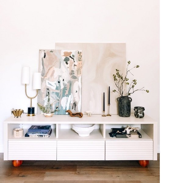 【HUDSON VALLEY】アメリカ・デザイン照明 リネンシェードテーブルランプ「VESPER」2灯（W254.0×H647.7mm）