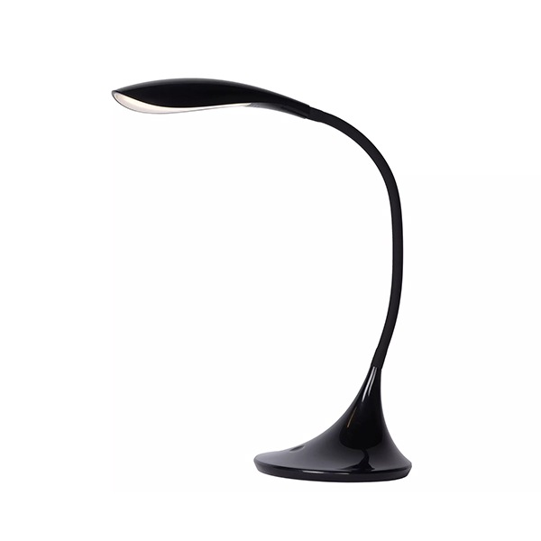 【LUCIDE】ベルギー デザイン照明 テーブルライト「EMIL」Black(φ170×H375mm)