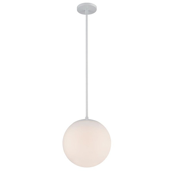 【WAC LIGHTING】ペンダントシーリングライト「Niveous」1灯 ゴールド／シルバー／ホワイト（L254×W254×H254mm）