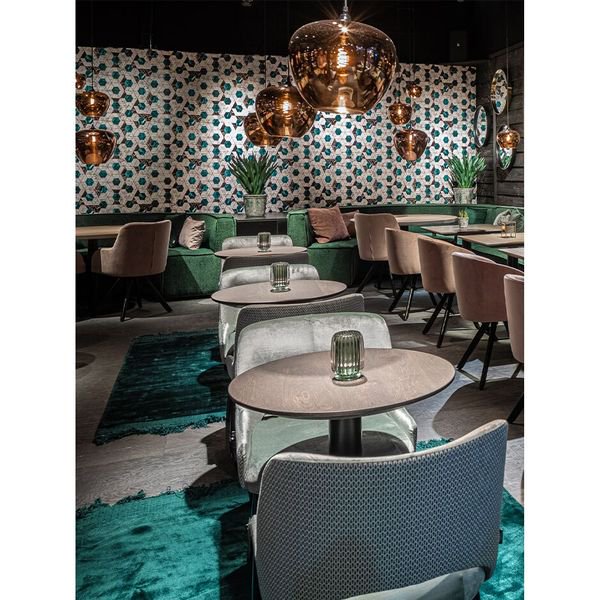 【MARETTI】オランダ・シェードペンダントライト「TULIP」1灯  COGNAC（φ400×H345mm）